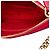 Borsa a tracolla Prada in Tessuto con rifiniture in Saffiano rosso e logo a catena - vista 4