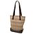 Borsa Tote Burberry Beige Haymarket Check Canvas - vista 2