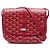 Goyard Red Goyardine Belvedere II PM