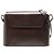 Borsa a tracolla LOEWE in vitello liscio marrone con patta logo