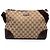 Borsa a tracolla Gucci in tela GG beige