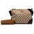 Borsa a tracolla Gucci in tela GG beige - vista 9