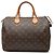 Louis Vuitton Brown Monogram Speedy 30