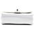 Chanel White Small Lambskin Chic Pearls Flap - vista 3