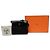 Hermès Herbag Zip 20 in Toile Military Nera e Vache Hunter - vista 6