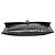 Clutch Alexander McQueen in pelle embossed effetto coccodrillo nera con teschio - vista 3