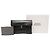 Clutch Alexander McQueen in pelle embossed effetto coccodrillo nera con teschio - vista 6