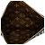 Pouch Louis Vuitton Neverfull Inside Out MM in pelle di vitello nera - vista 4