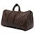 Louis Vuitton Brown Damier Ebene Keepall Bandouliere 55 - vista 2