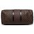 Louis Vuitton Brown Damier Ebene Keepall Bandouliere 55 - vista 3