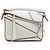 Borsa Puzzle Nano LOEWE in vitello bianco