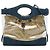 Borsa Tote Chanel 31 Shopping in PVC blu e denim