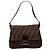 Fendi Brown Zucca Canvas Mamma Forever