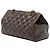 Chanel Perfect Edge Tote Small aus gestepptem Kalbsleder, braun - Ansicht 2