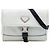 Capa para smartphone Prada em Re-Nylon com acabamento em Saffiano branco