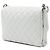 Chanel White Quilted Glazed Calfskin Soft Boy Flap - vista 2