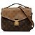 Louis Vuitton Brown Monogram Reverse Pochette Metis