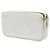 Clutch Chanel White CC Quilted Goatskin Chic Pearls Double Zip con Catena - vista 2