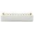 Clutch Chanel White CC Quilted Goatskin Chic Pearls Double Zip con Catena - vista 3