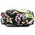 Borsa Satchel Prada in Tessuto Stampato Nera - vista 3
