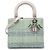 Dior Green Medium Tweed Lady Dior