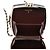 Clutch Make Up Box Chanel in pelle di agnello matelassé nera con catena - vista 4