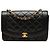 Chanel Black Small Quilted Lambskin Diana Single Flap
