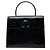 Borsa Cartier Black Patent Happy Birthday Top Handle