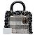 Dior Black Medium Tweed Fringe Lady Dior - vista 7