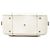 Borsa Satchel Gucci in vitello lucido bianco con diamanti - vista 3