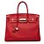 Hermès Red Clemence Birkin Retourne 35