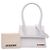 Jacquemus White Leather Le Chiquito Moyen - vista 7