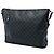 Louis Vuitton Black Damier Graphite Mick GM - vista 2