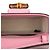 Bamboo Gucci Mini Bolsa de Couro de Bezerro Rosa com Alça de Bambu - vista 6