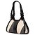 Borsa Burberry Black Supernova Check Canvas - vista 2