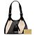 Borsa Burberry Black Supernova Check Canvas - vista 7