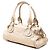 Borsa a mano Chloé Paddington Medium in pelle metallizzata oro - vista 2