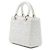 Dior White Medium Mesh Cannage Lady Dior - vista 2
