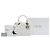 Dior White Medium Mesh Cannage Lady Dior - vista 7