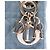 Dior Blue Micro Lambskin Cannage Lady Dior - vista 5