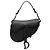 Borsa Saddle Dior Mini in vitello ultra opaco nero