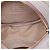 Clutch rotonda Chanel 19 in shearling rosa con catena - vista 4