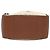 Bolsa Hammock LOEWE pequena em couro e tela Anagram marrom - vista 3