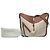 Bolsa Hammock LOEWE pequena em couro e tela Anagram marrom - vista 6
