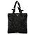 Borsa Prada in Tessuto nero e pizzo floreale