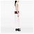 Autre Marque Saint Laurent Red Velvet Monogram Kate Wallet On Chain - Ansicht 6