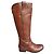 Frye Melissa Tall Leder-Reitstiefel Braun