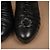 Botines Chanel Camelia de cuero negro - vista 7