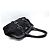 BORSA A MANO PRADA BOWLING BN1331 IN PELLE TESSUTO E NYLON PILESATO NERO - vista 5