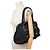 BORSA A MANO PRADA BOWLING BN1331 IN PELLE TESSUTO E NYLON PILESATO NERO - vista 7